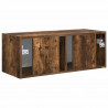 Szafka pod telewizor Dąb wędzony 78,5 x 31 x 29,5 cm