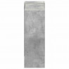 Półka na książki Betonowy szary 52 x 25 x 71,5 cm