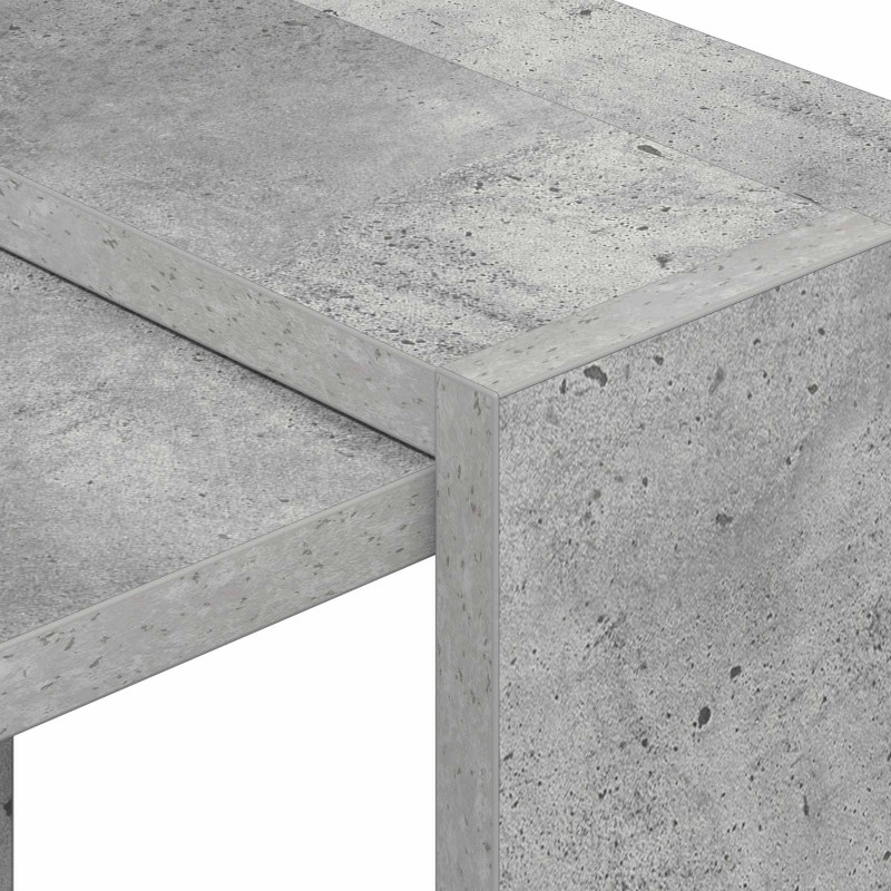 Półka na książki Betonowy szary 52 x 25 x 71,5 cm