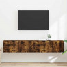 Szafka pod telewizor 2 pcs Dąb wędzony 78,5 x 31 x 29,5 cm