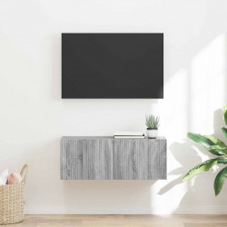 Szafka pod telewizor Szary Sonoma 78,5 x 31 x 29,5 cm