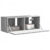 Szafka pod telewizor Szary Sonoma 78,5 x 31 x 29,5 cm