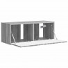 Szafka pod telewizor Szary Sonoma 78,5 x 31 x 29,5 cm
