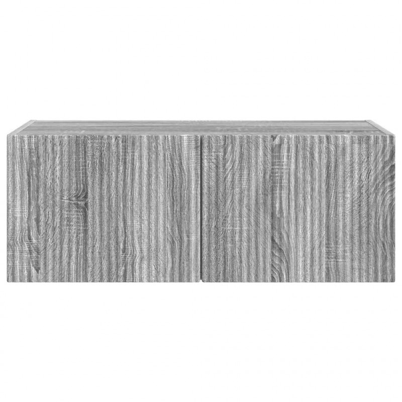 Szafka pod telewizor Szary Sonoma 78,5 x 31 x 29,5 cm