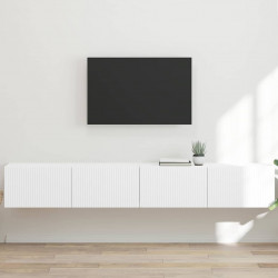 Szafka pod telewizor 2 pcs Biały 98 x 31 x 29,5 cm