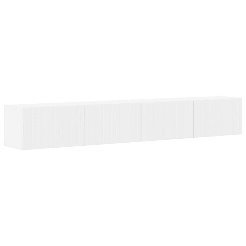 Szafka pod telewizor 2 pcs Biały 98 x 31 x 29,5 cm