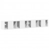 Szafka pod telewizor 2 pcs Biały 98 x 31 x 29,5 cm