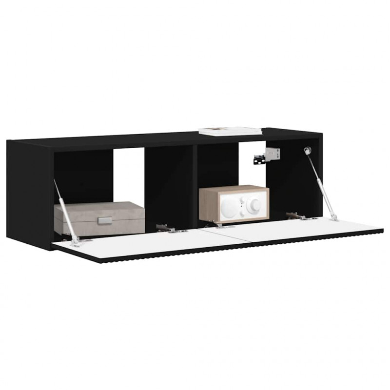 Szafka pod telewizor Czarny 98 x 31 x 29,5 cm