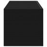 Szafka pod telewizor Czarny 98 x 31 x 29,5 cm