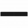 Szafka pod telewizor 2 pcs Czarny 98 x 31 x 29,5 cm