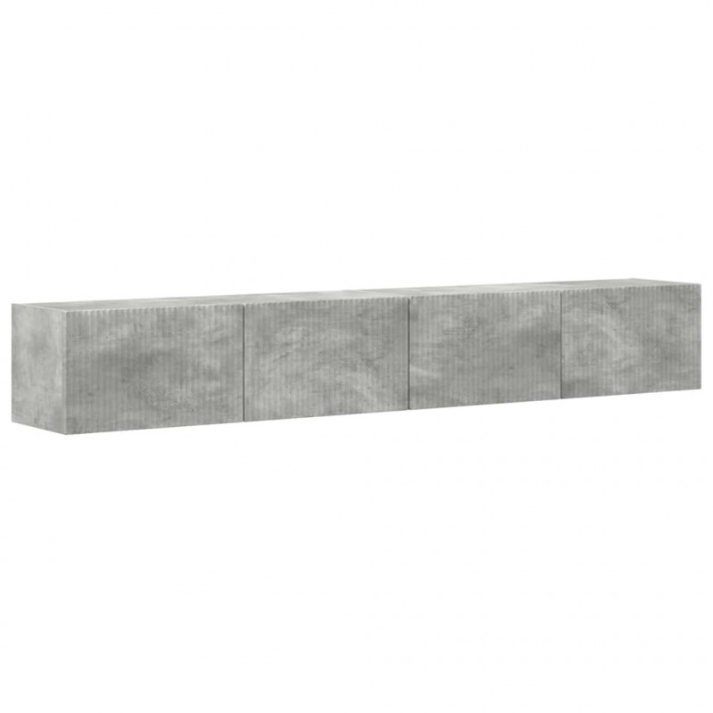 Szafka pod telewizor 2 pcs Betonowy 98 x 31 x 29,5 cm