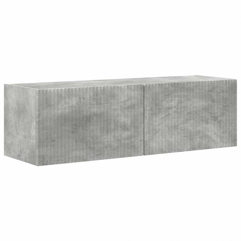 Szafka pod telewizor 2 pcs Betonowy 98 x 31 x 29,5 cm