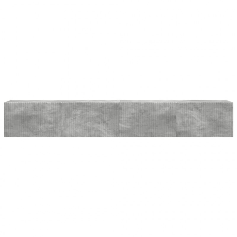 Szafka pod telewizor 2 pcs Betonowy 98 x 31 x 29,5 cm