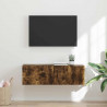 Szafka pod telewizor Dąb wędzony 98 x 31 x 29,5 cm