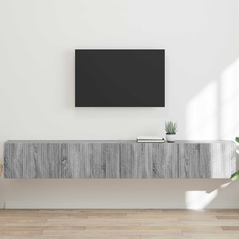 Szafka pod telewizor 2 pcs Szary Sonoma 98 x 31 x 29,5 cm