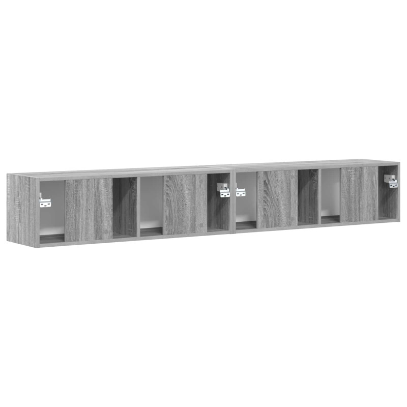 Szafka pod telewizor 2 pcs Szary Sonoma 98 x 31 x 29,5 cm