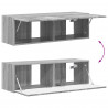 Szafka pod telewizor 2 pcs Szary Sonoma 98 x 31 x 29,5 cm