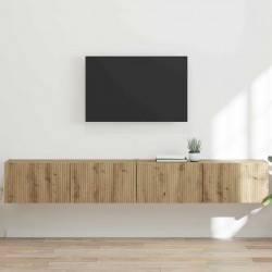 Szafka pod telewizor 2 pcs Dąb rzemieślniczy 98 x 31 x 29,5 cm