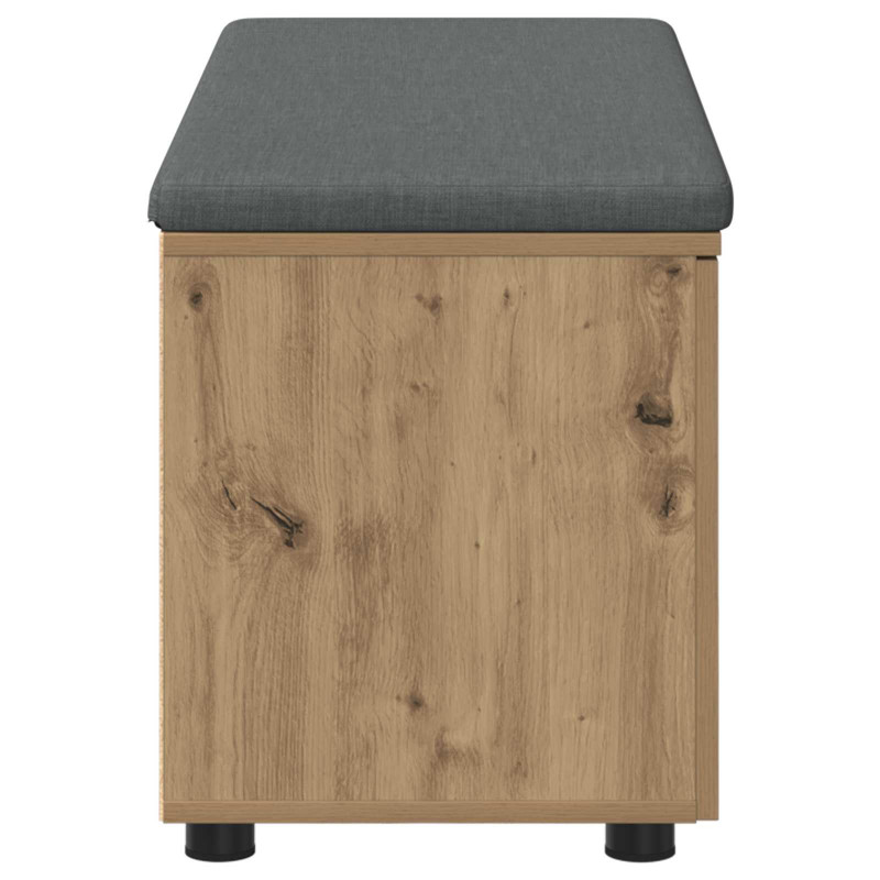 Ławka w przedpokoju z półką Dąb Rzemieślniczy 100 x 38 x 46 cm