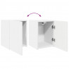 Szafka pod telewizor 2 pcs Biały 30 x 31 x 40 cm