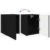 Szafka pod telewizor Czarny 30 x 31 x 40 cm