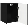 Szafka pod telewizor 2 pcs Czarny 30 x 31 x 40 cm