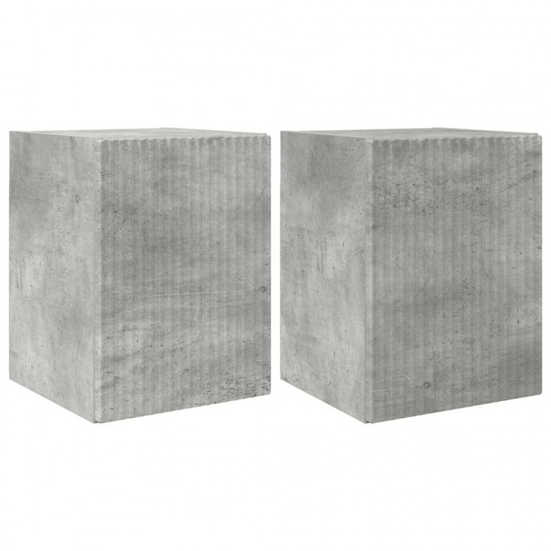 Szafka pod telewizor 2 pcs Betonowy 30 x 31 x 40 cm