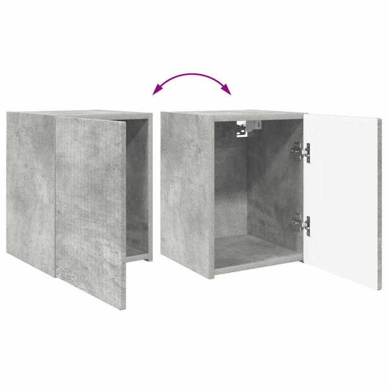 Szafka pod telewizor 2 pcs Betonowy 30 x 31 x 40 cm