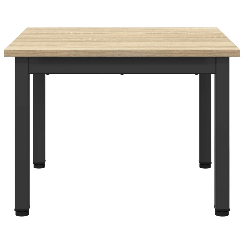 Stolik kawowy Sonoma 50 x 50 x 36 cm Materiał drewnopochodny