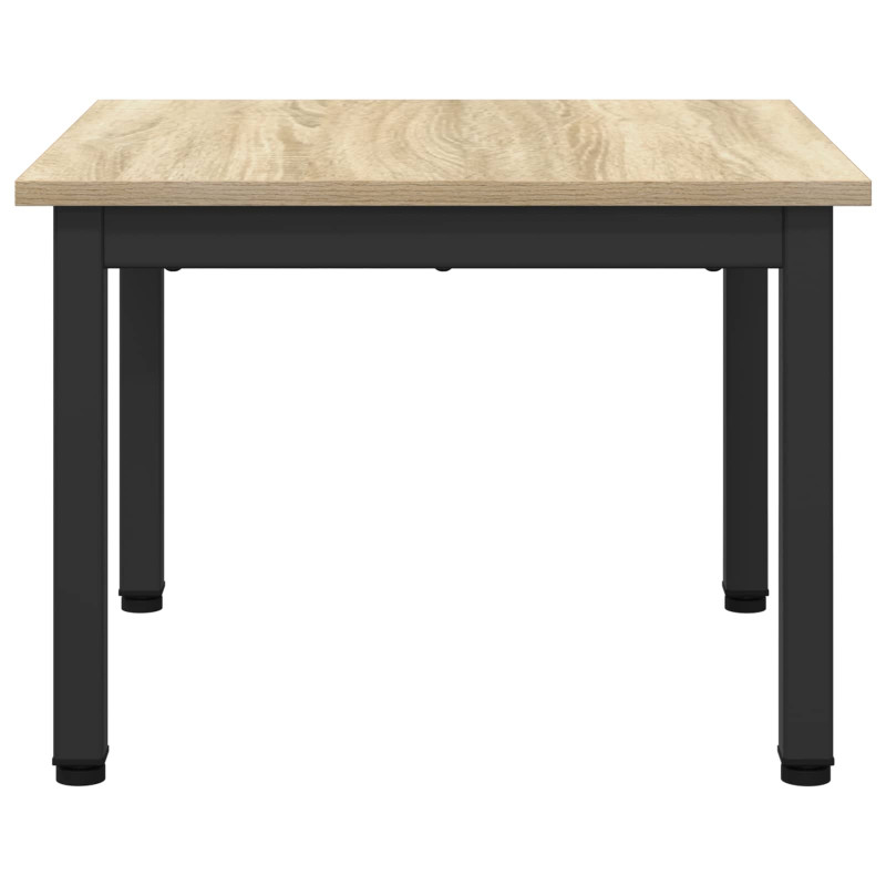 Stolik kawowy Sonoma 50 x 50 x 36 cm Materiał drewnopochodny