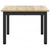 Stolik kawowy Sonoma 50 x 50 x 36 cm Materiał drewnopochodny