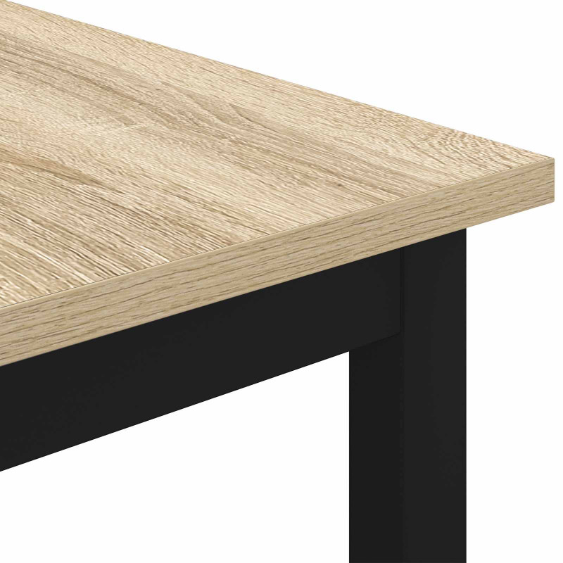 Stolik kawowy Sonoma 50 x 50 x 36 cm Materiał drewnopochodny