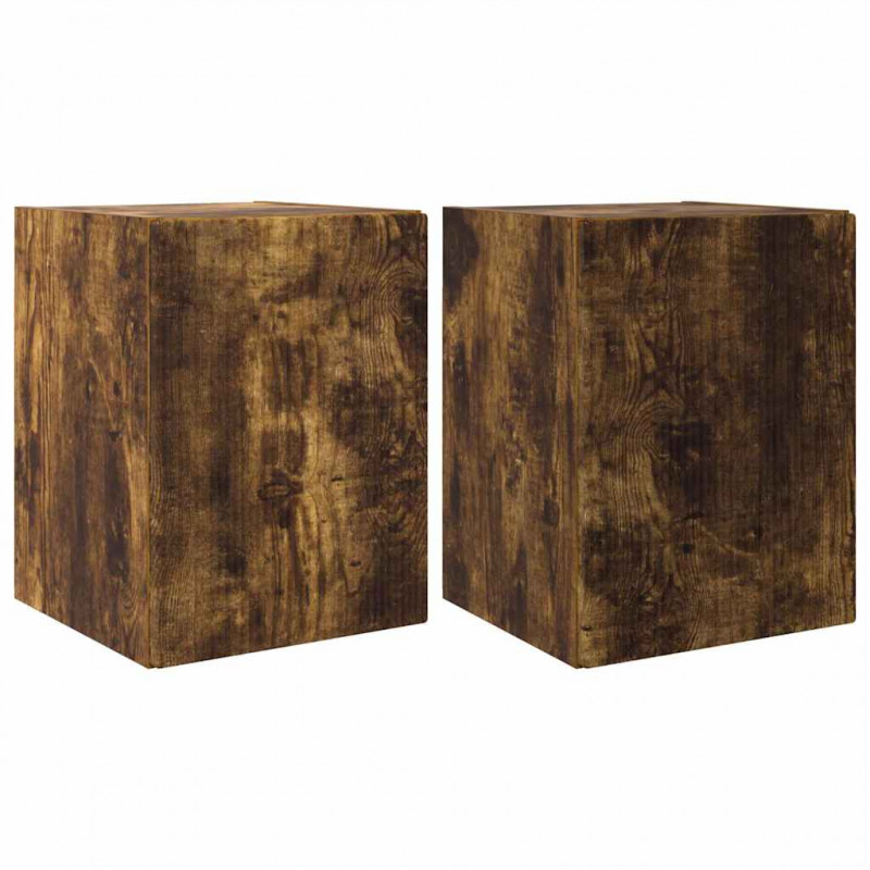 Szafka pod telewizor 2 pcs Dąb wędzony 30 x 31 x 40 cm