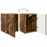 Szafka pod telewizor 2 pcs Dąb wędzony 30 x 31 x 40 cm
