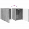 Szafka pod telewizor Szary Sonoma 30 x 31 x 40 cm