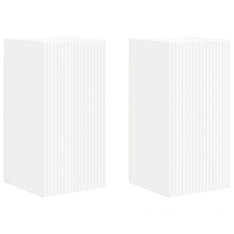 Szafka pod telewizor 2 pcs Biały 30 x 31 x 60 cm