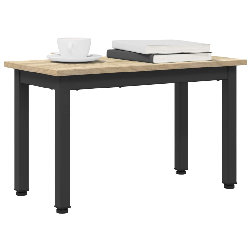 Stolik kawowy Sonoma 60 x 30 x 36 cm Materiał drewnopochodny