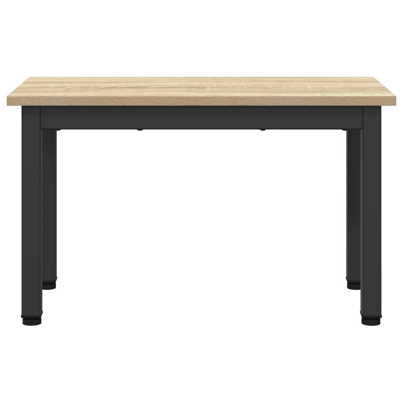 Stolik kawowy Sonoma 60 x 30 x 36 cm Materiał drewnopochodny
