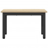 Stolik kawowy Sonoma 60 x 30 x 36 cm Materiał drewnopochodny
