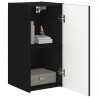 Szafka pod telewizor 2 pcs Czarny 30 x 31 x 60 cm