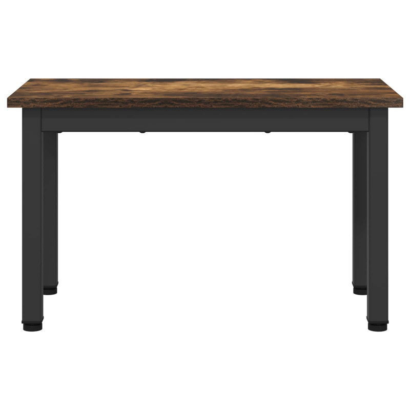Stolik kawowy Dąb dymny 60 x 30 x 36 cm Materiał drewnopochodny