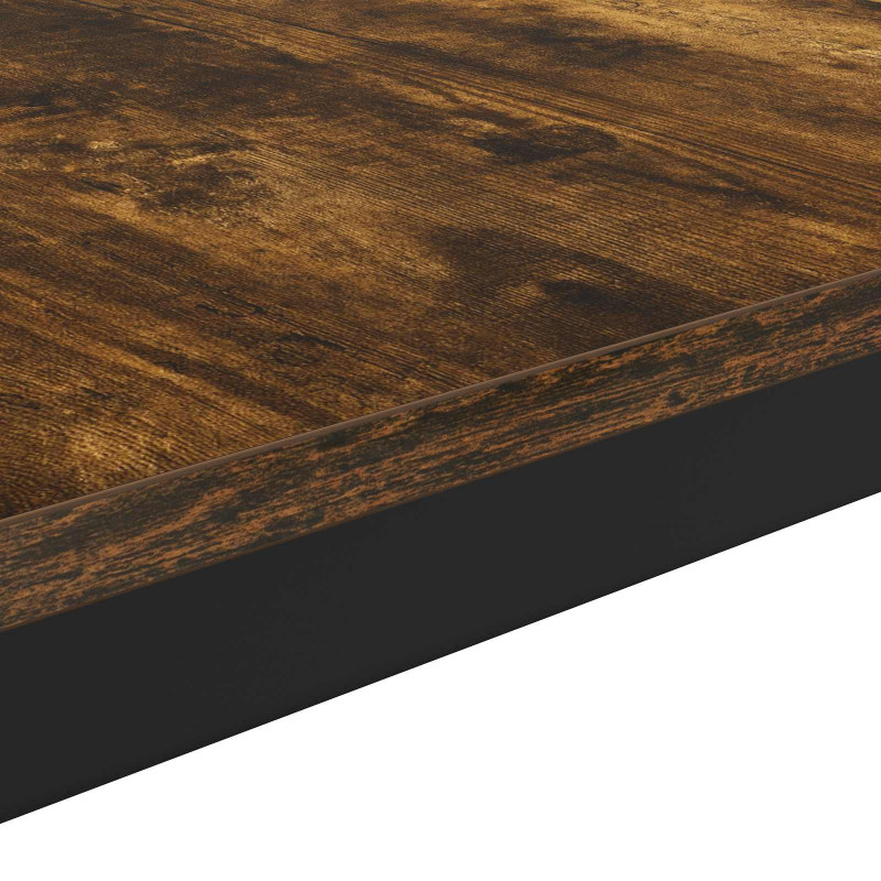 Stolik kawowy Dąb dymny 60 x 30 x 36 cm Materiał drewnopochodny