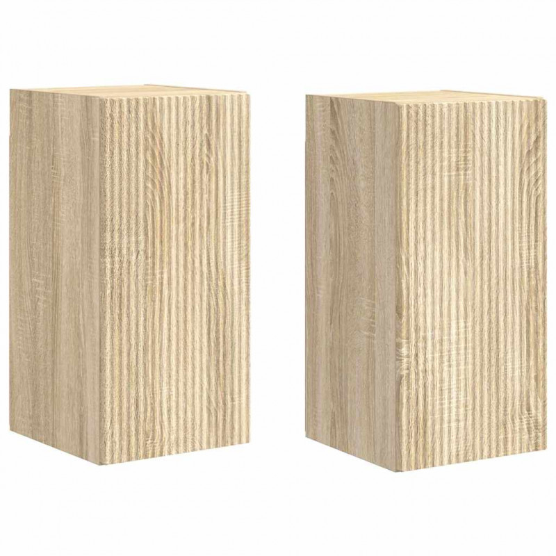 Szafka pod telewizor 2 pcs Sonoma 30 x 31 x 60 cm