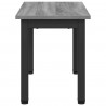 Stolik kawowy Szary Sonoma 60 x 30 x 36 cm