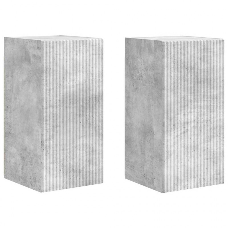 Szafka pod telewizor 2 pcs Betonowy 30 x 31 x 60 cm