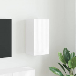 Szafka pod telewizor Błyszcząca biel 30 x 31 x 60 cm