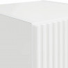 Szafka pod telewizor 2 pcs Błyszcząca biel 30 x 31 x 60 cm