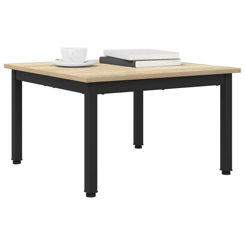 Stolik kawowy Sonoma 60 x 60 x 36 cm Materiał drewnopochodny