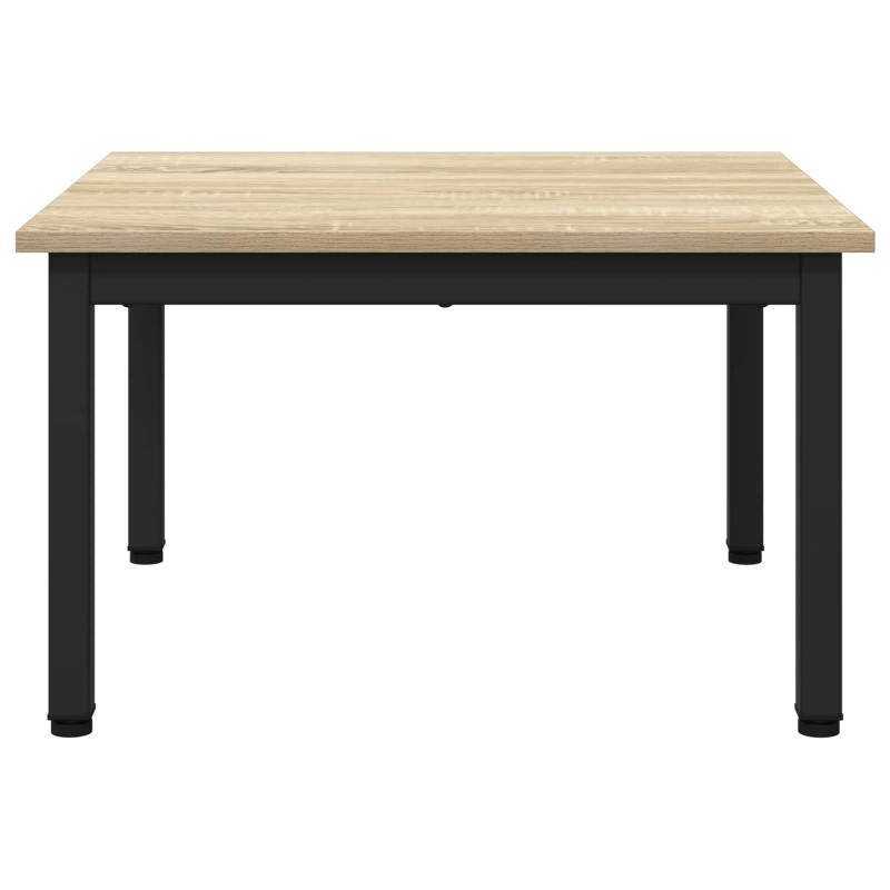 Stolik kawowy Sonoma 60 x 60 x 36 cm Materiał drewnopochodny