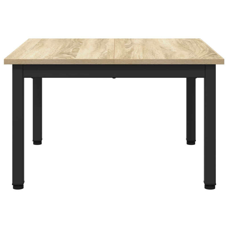 Stolik kawowy Sonoma 60 x 60 x 36 cm Materiał drewnopochodny